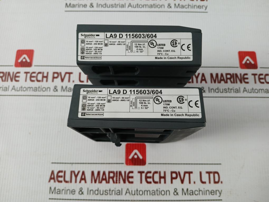 Schneider Electric 3P Ac440V 150A 50/60Hz Lc1 D150 Tesys Contactor Lc1 D150R7