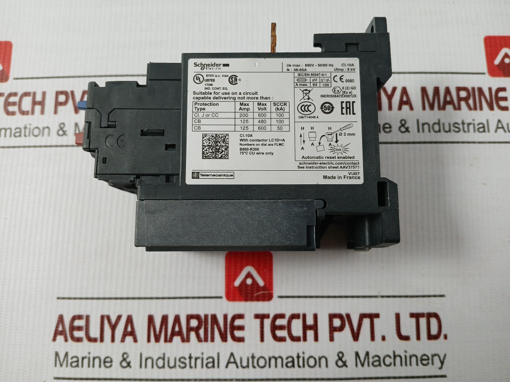 Schneider Electric 48-65A/690V Thermal Overload Relay Lrd365