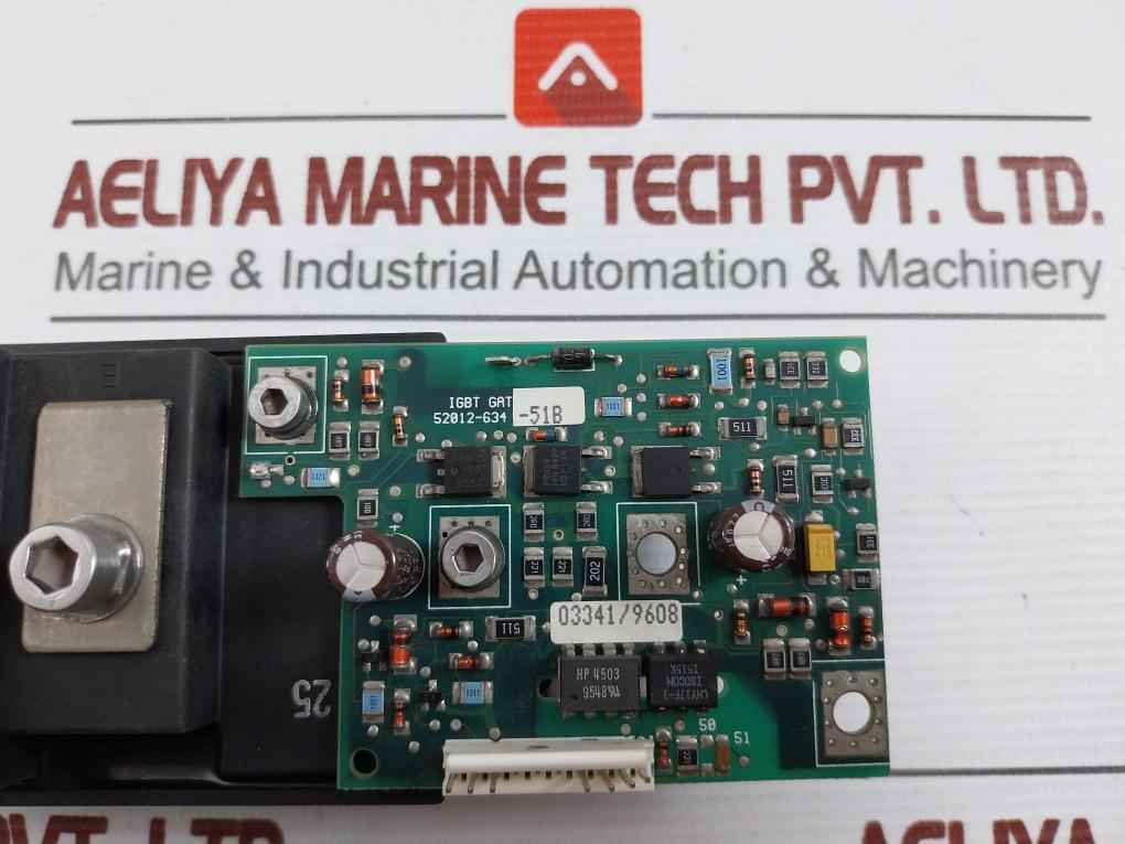 Schneider Electric 52012-634-51B Igbt Gate Driver Board Rev C