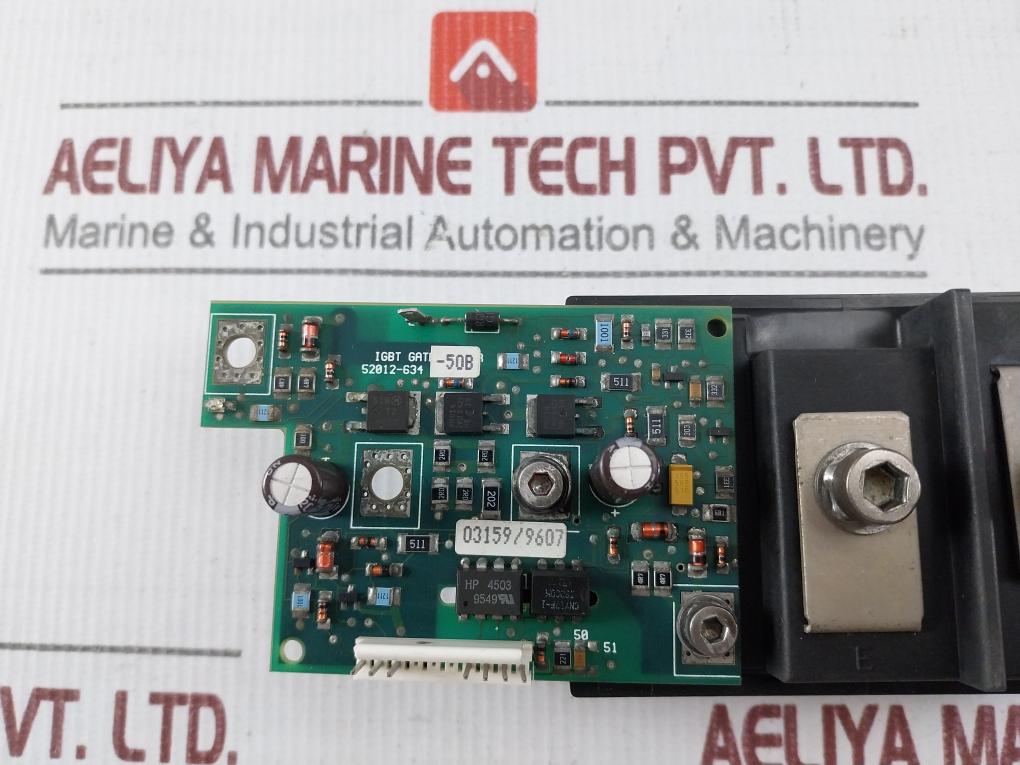 Schneider Electric 52012-634 Igbt Gate Driver Module Rev C Hr4-0