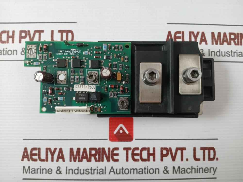 Schneider Electric 52012-634 Igbt Gate Driver Rev C