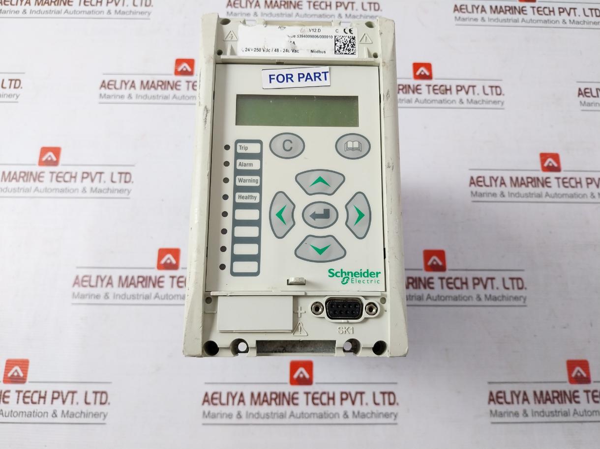 Schneider Electric 5394009806/000010 Ground Fault Protection Relay (Not Working)