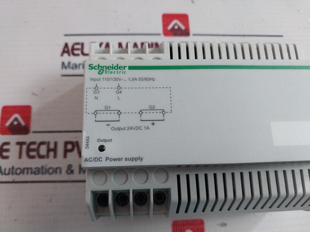 Schneider Electric 54443 External Power Supply Module 110/130V~ 1.9A 50/60Hz