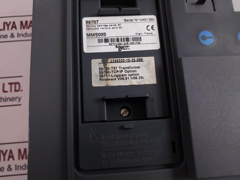 Schneider Electric 59704 Sepam Base Unit