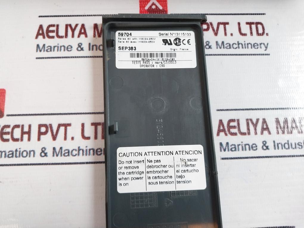 Schneider Electric 59704 Sepam Base Unit