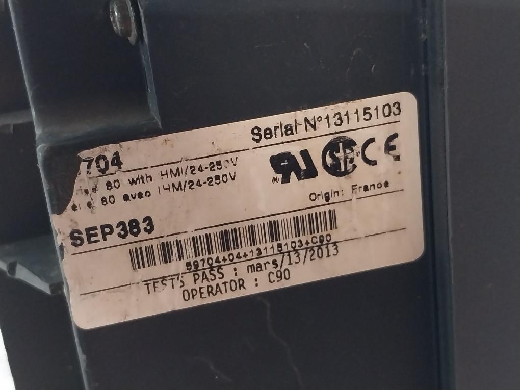 Schneider Electric 59704 Sepam Base Unit