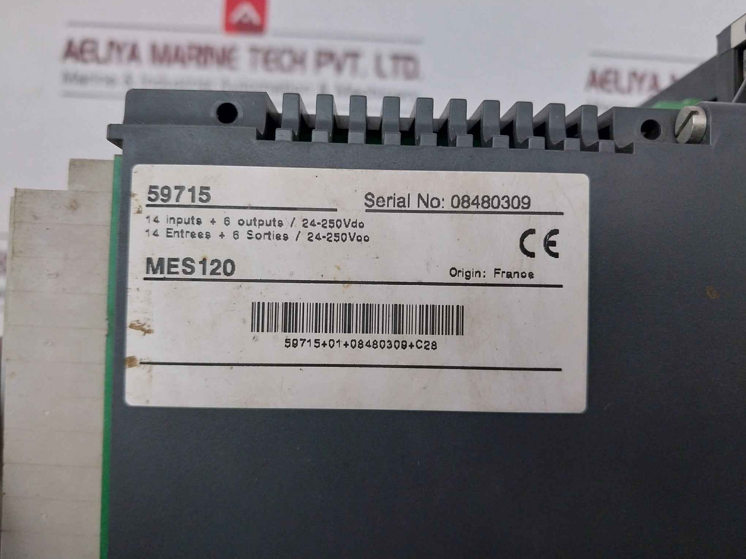 Schneider Electric 59707 I/O Module Sepam Series 80 24-250V