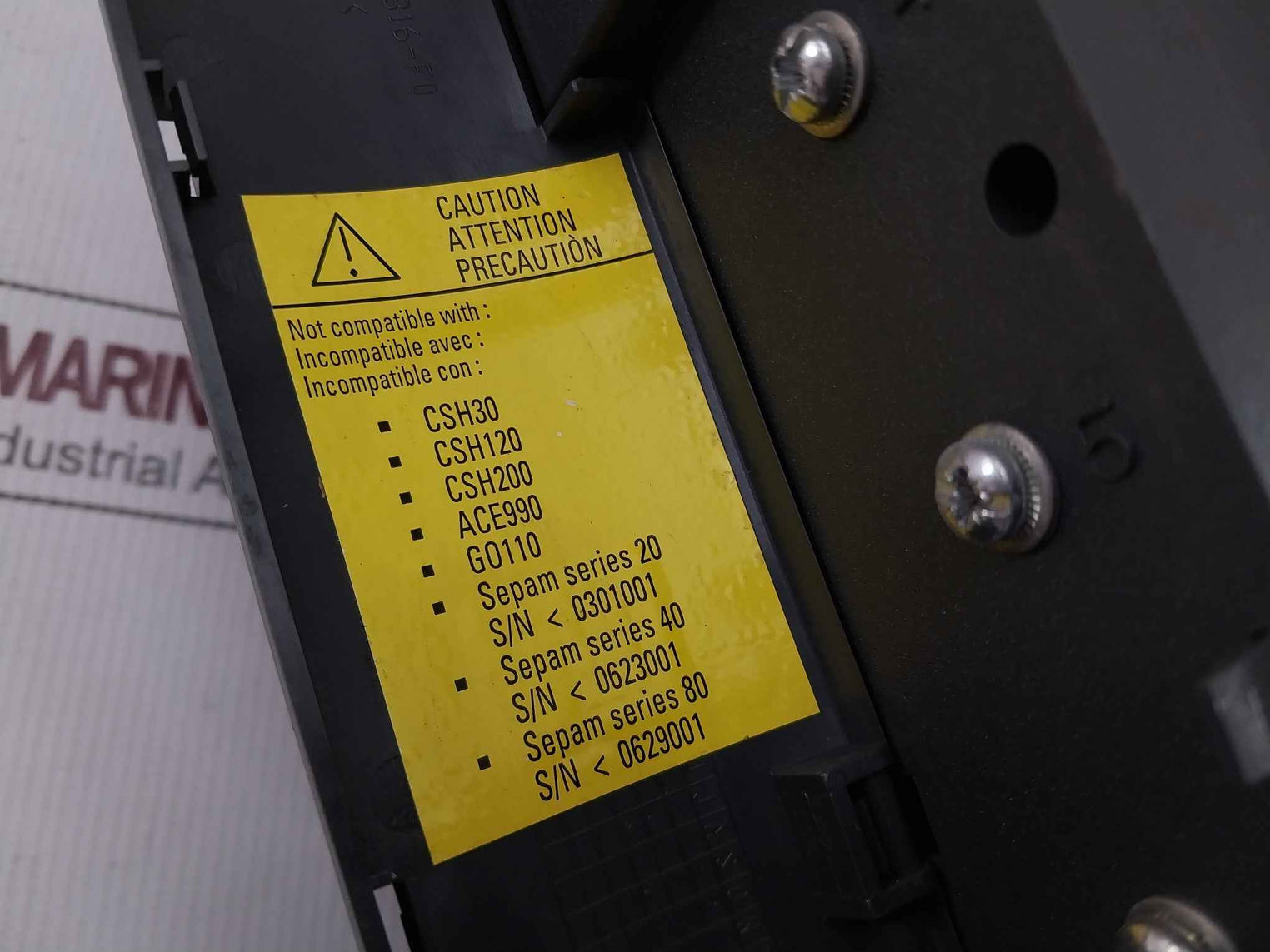 Schneider Electric 59707 I/O Module Sepam Series 80 24-250V