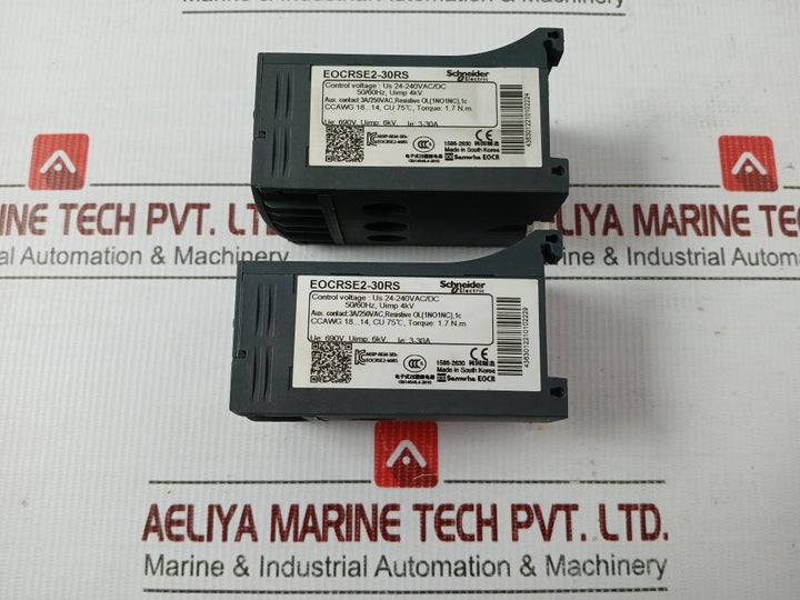 Schneider Electric 690V Electronic Overcurrent Relay Eocrse2-30Rs