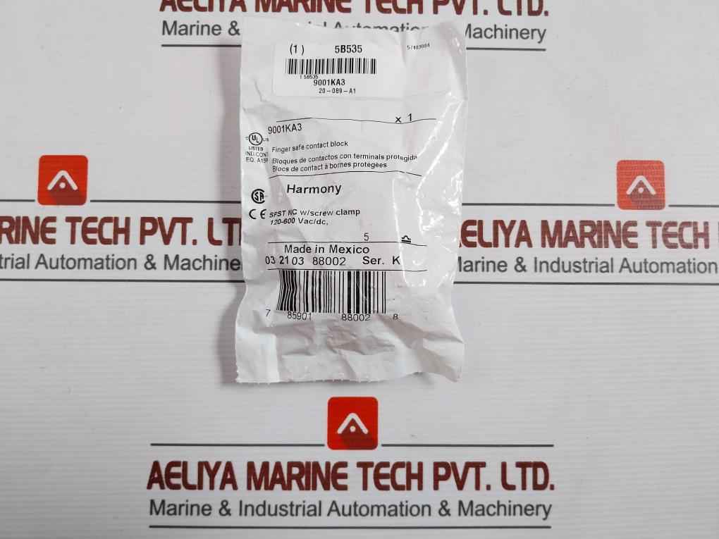 Schneider Electric 9001Ka3 Harmony Contact Block