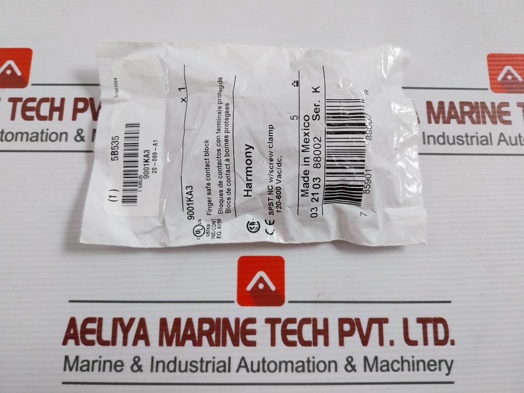 Schneider Electric 9001Ka3 Harmony Contact Block