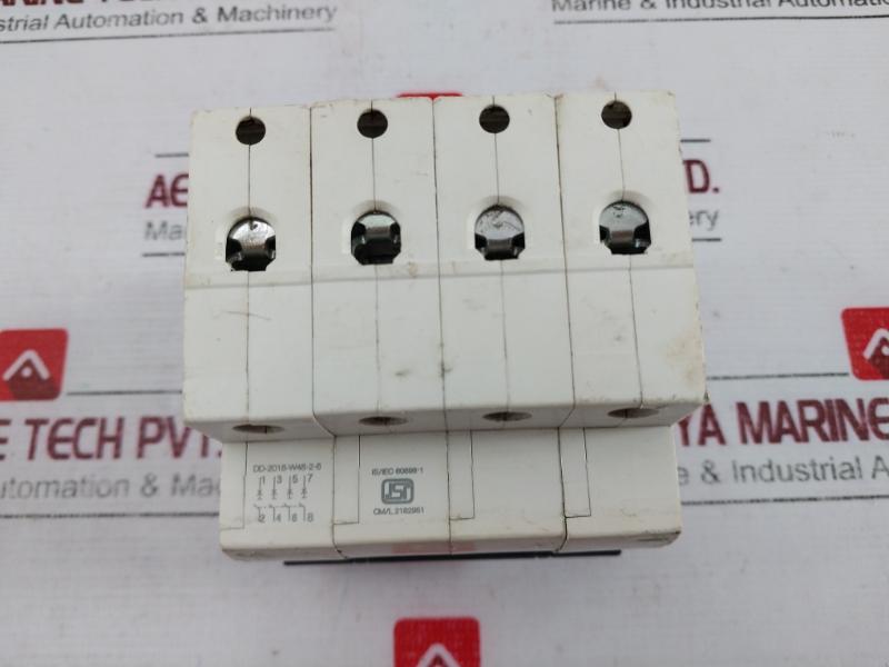 Schneider Electric A9Kf71432 4 Pole White Miniature Circuit Breaker K60H C 32A