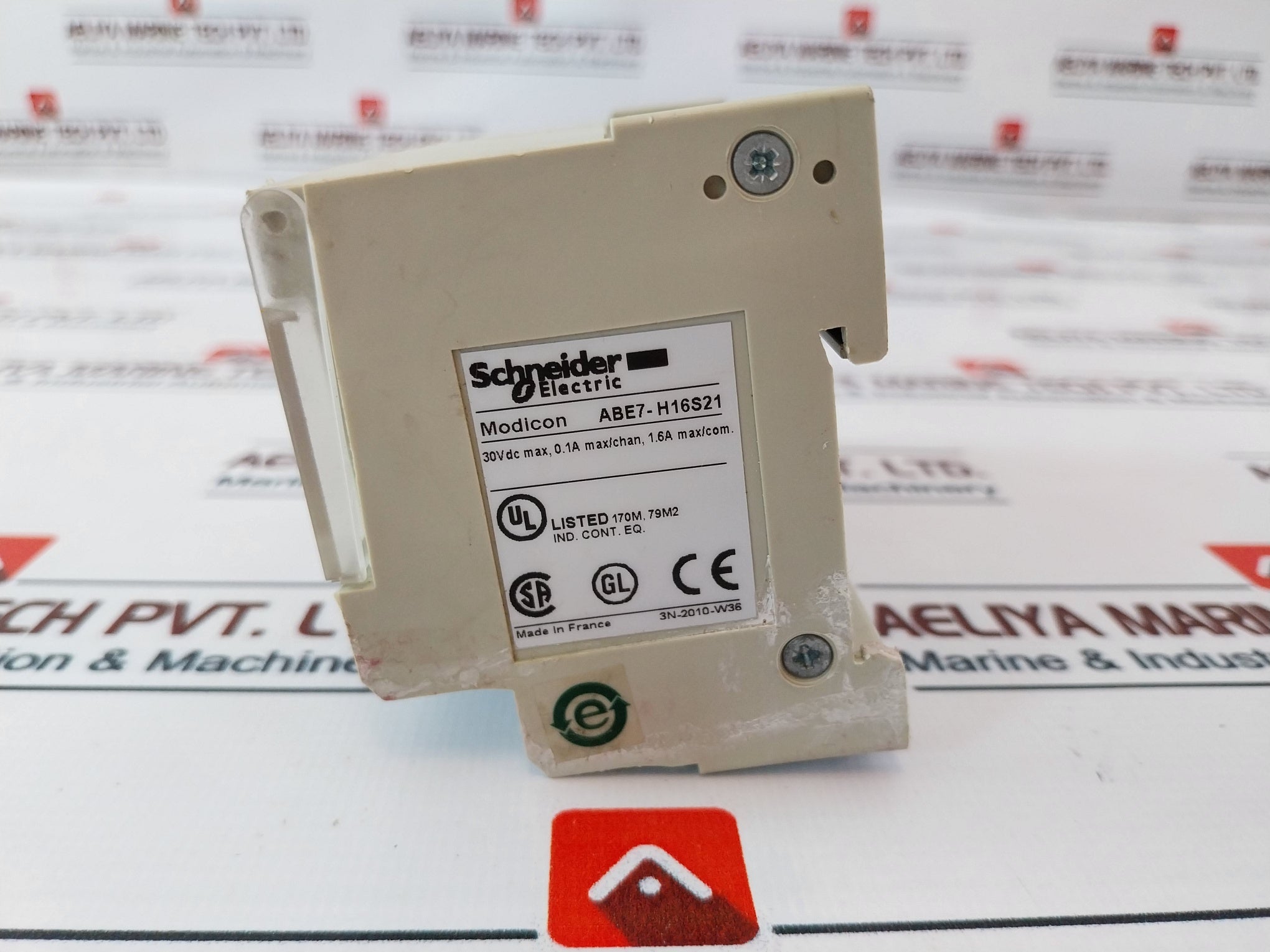 Schneider Electric Abe7-h16S21 Modicon Electronic Sub-base 30V