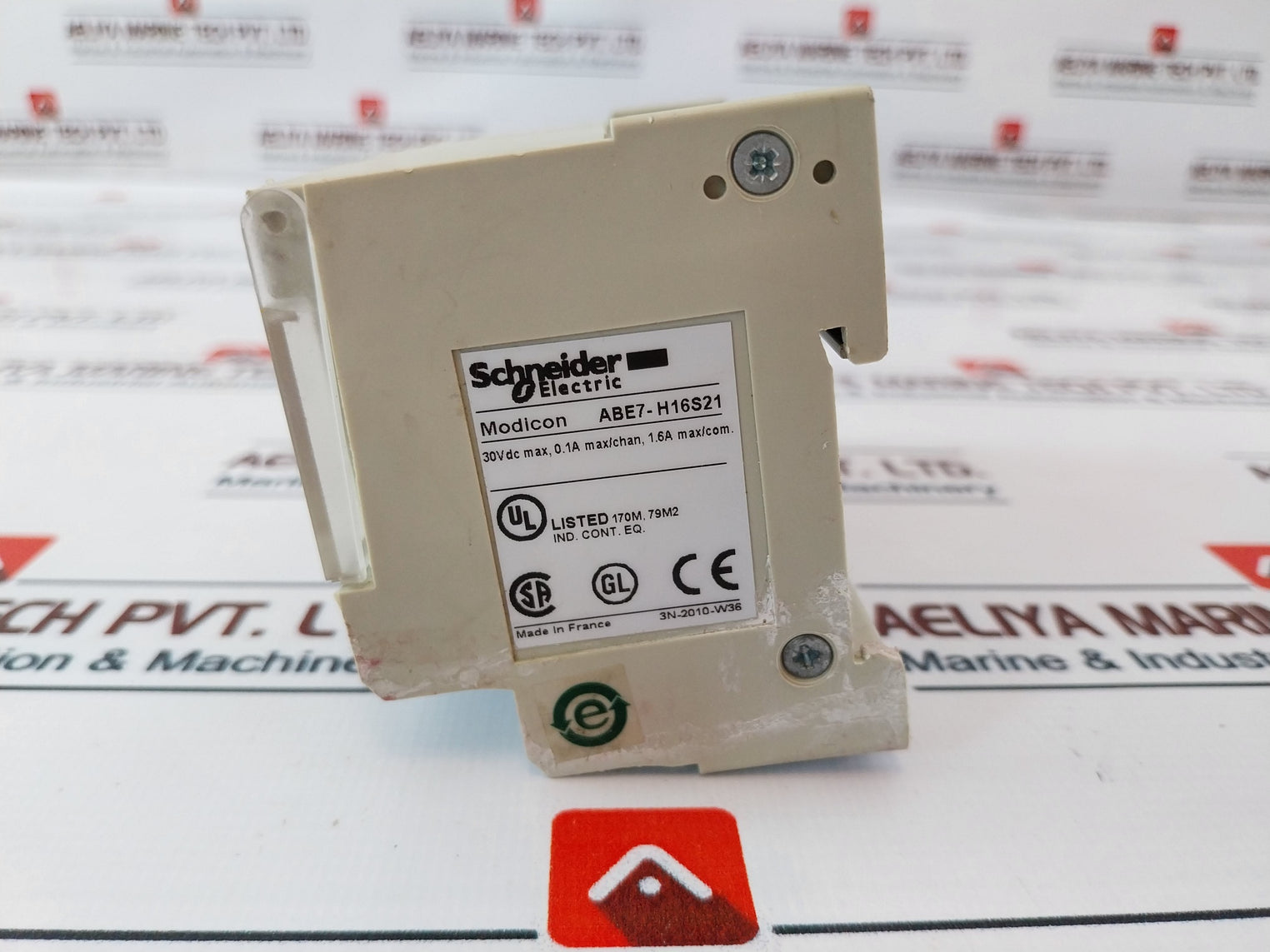 Schneider Electric Abe7-h16S21 Modicon Electronic Sub-base 30V