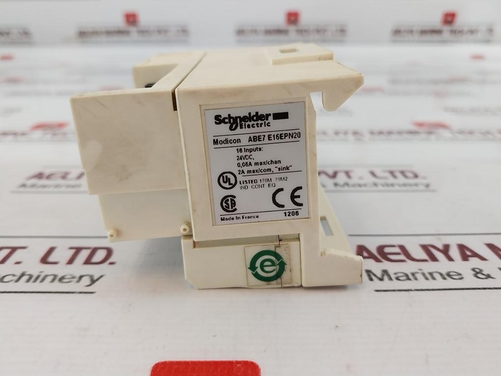 Schneider Electric Abe7 E16epn20 2a Max/com, “sink”
