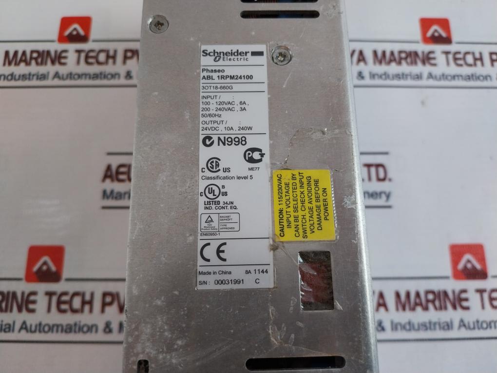 Schneider Electric Abl 1Rpm24100 Switch Mode Power Supply
