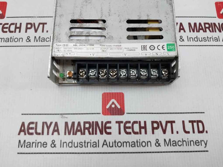 Schneider Electric Abl2Rem24100K Power Supply 100-120V/200-240V 5.2-2.5A 250W