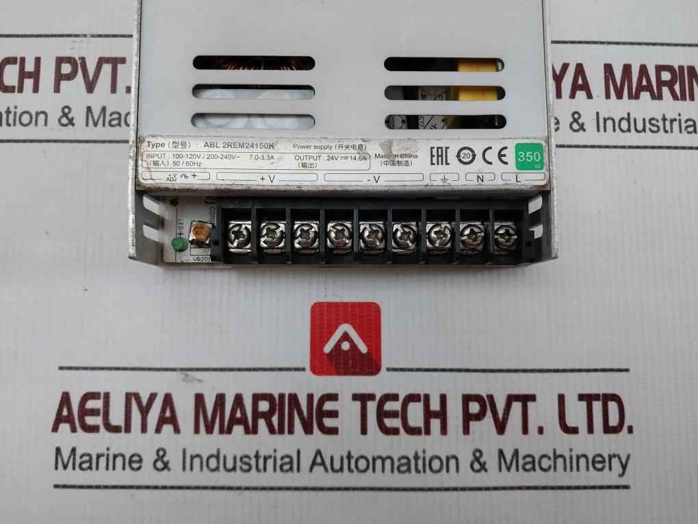 Schneider Electric Abl2Rem24150K Power Supply 24V 14.6A 350W