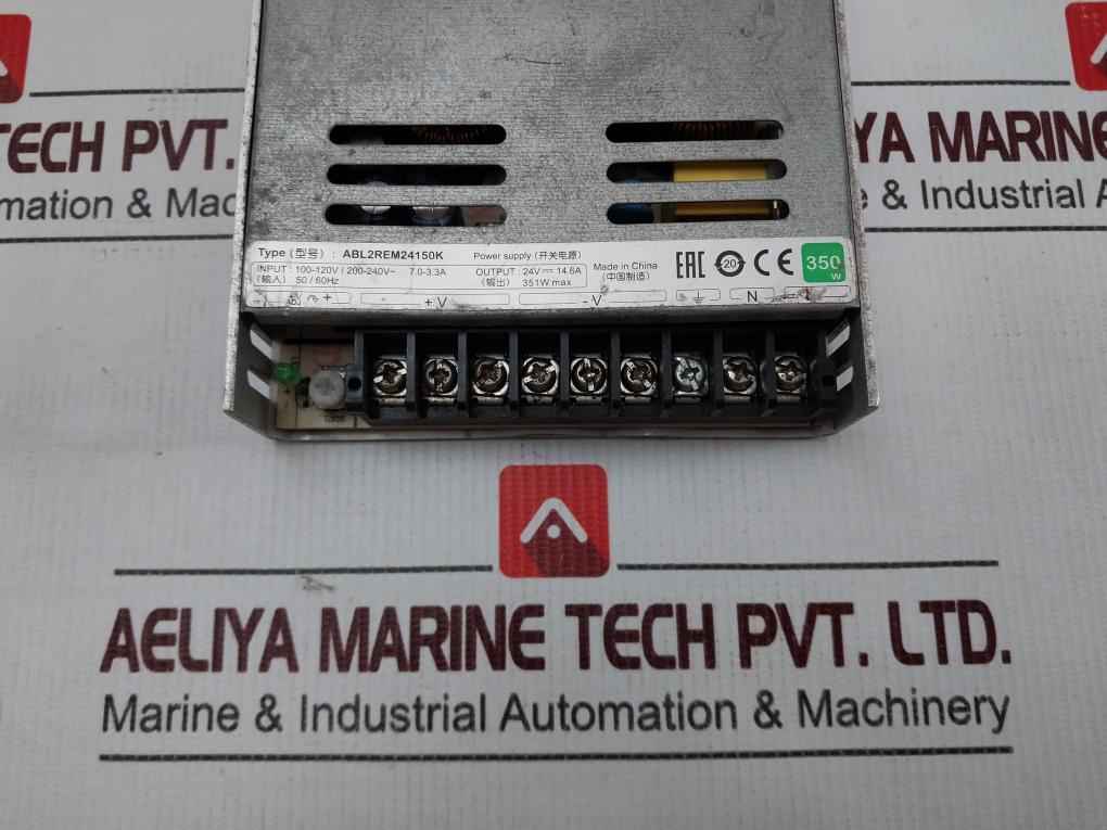Schneider Electric Abl2Rem24150K Power Supply 24V 14.6A 351W Max