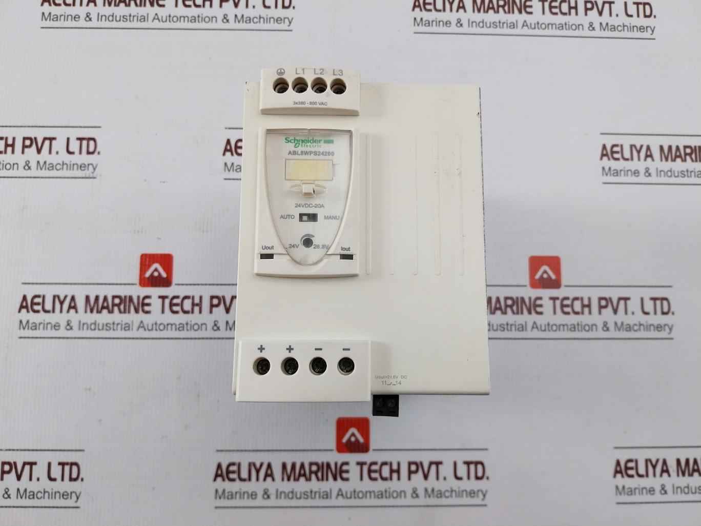 Schneider Electric Abl8Wps24200 Regulated Switch Power Supply 50/60 Hz 250Vac