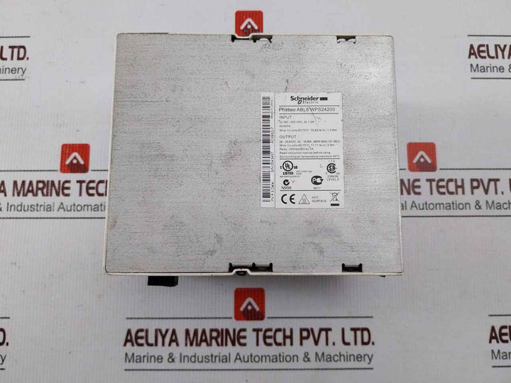 Schneider Electric Abl8Wps24200 Regulated Switch Power Supply 50/60 Hz 250Vac