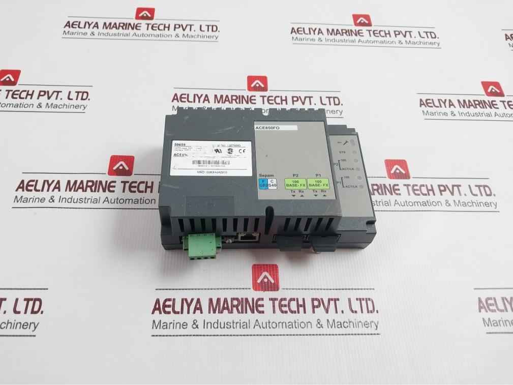 Schneider Electric Ace850Fo Sepam 100Fx Tcp/P Interface Module