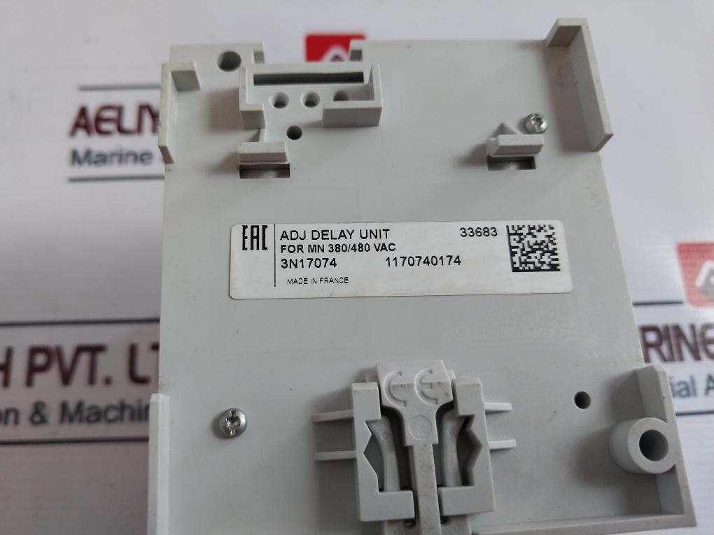Schneider Electric Adjustable Time Delay Relay For Uvr 380/480 Vac