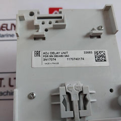 Schneider Electric Adjustable Time Delay Relay For Uvr 380/480 Vac