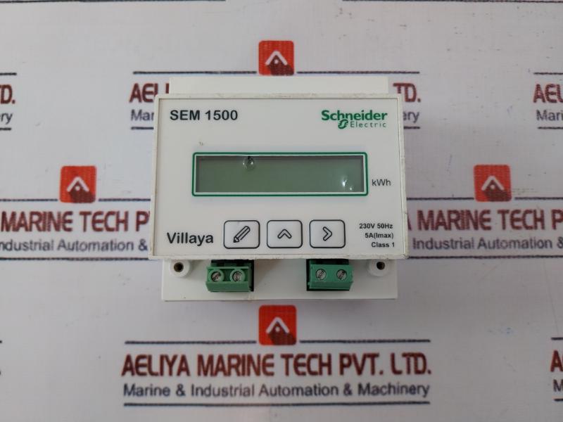 Schneider Electric Aec-mga-sem1500 Villaya Sem 1500 Kilowatt Hour Energy Meter 2
