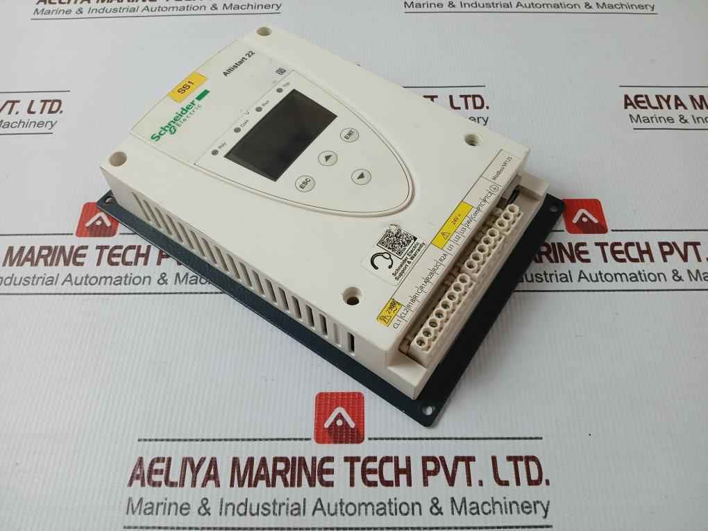 Schneider Electric Ats22D62Q Soft Starter For Asynchronous Motor 62A 230V-440V