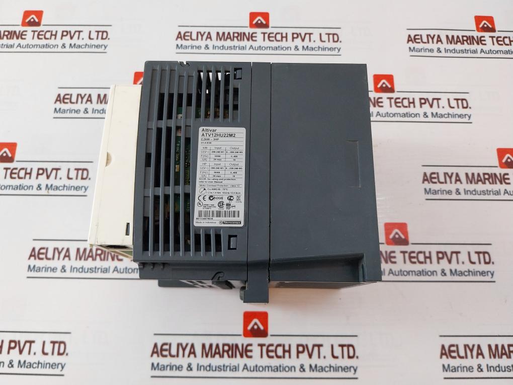 Schneider Electric Atv12Hu22M2 Inverter Plc Module 2.2Kw-3Hp-200-240V