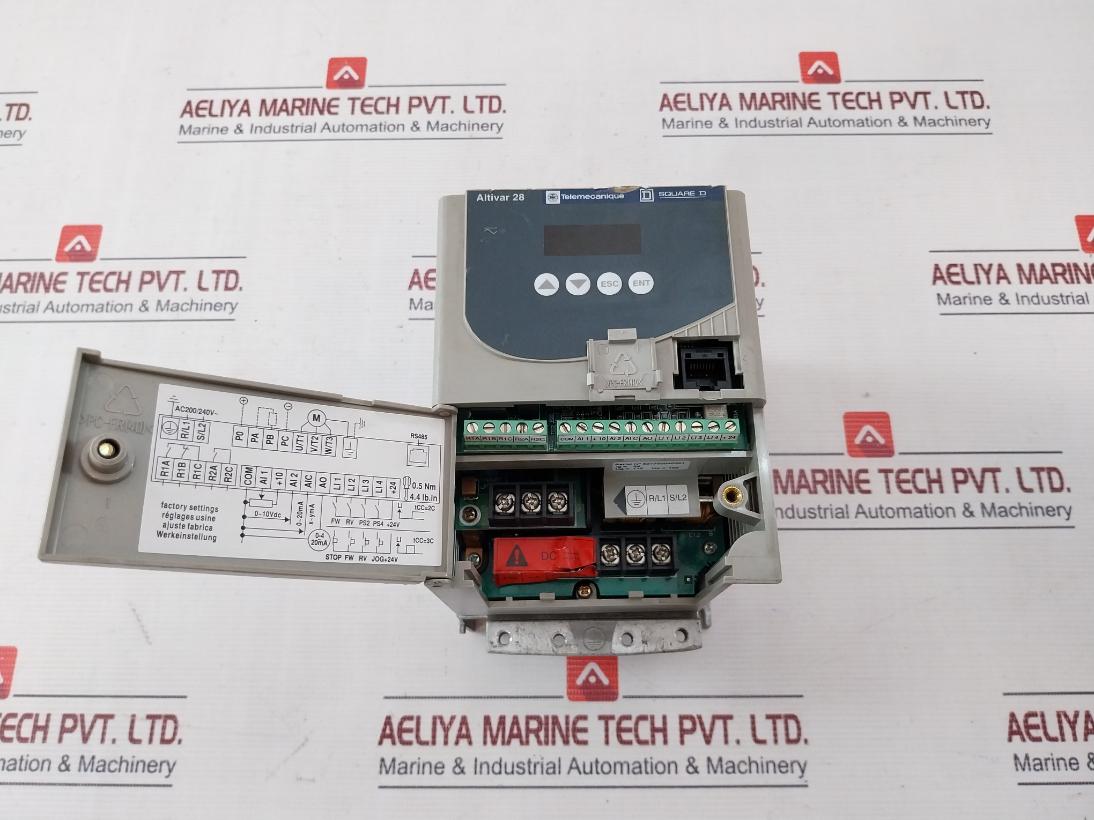 Schneider Electric Atv28Hu09M2 Altivar 28 Square D Adjustable Speed Drive