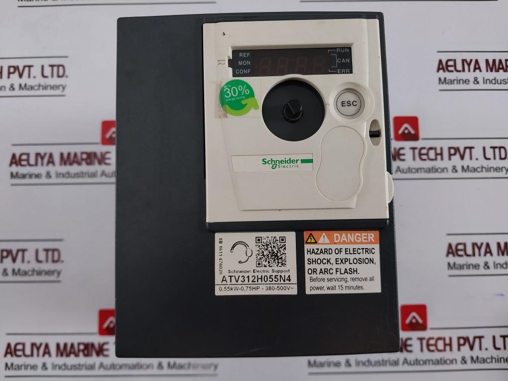 Schneider Electric Atv312H055N4 Variable Speed Drive 3D072068G71201