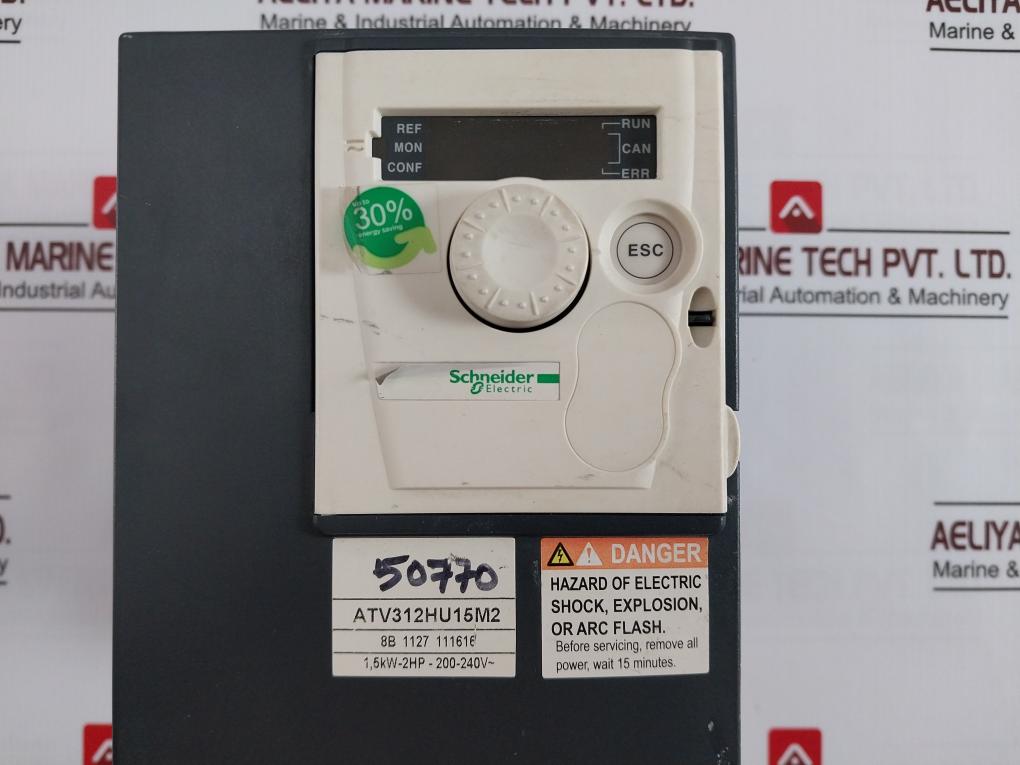 Schneider Electric Atv312Hu15M2 Variable Speed Drive D04G-24Ts2 01 200-240V