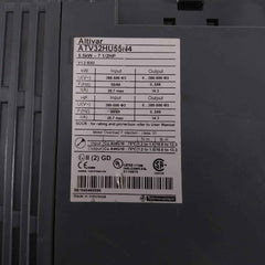 Schneider Electric Atv32Hu55N4 Variable Speed Drive 5.5Kw-7 1/2 Hp 380-500V~