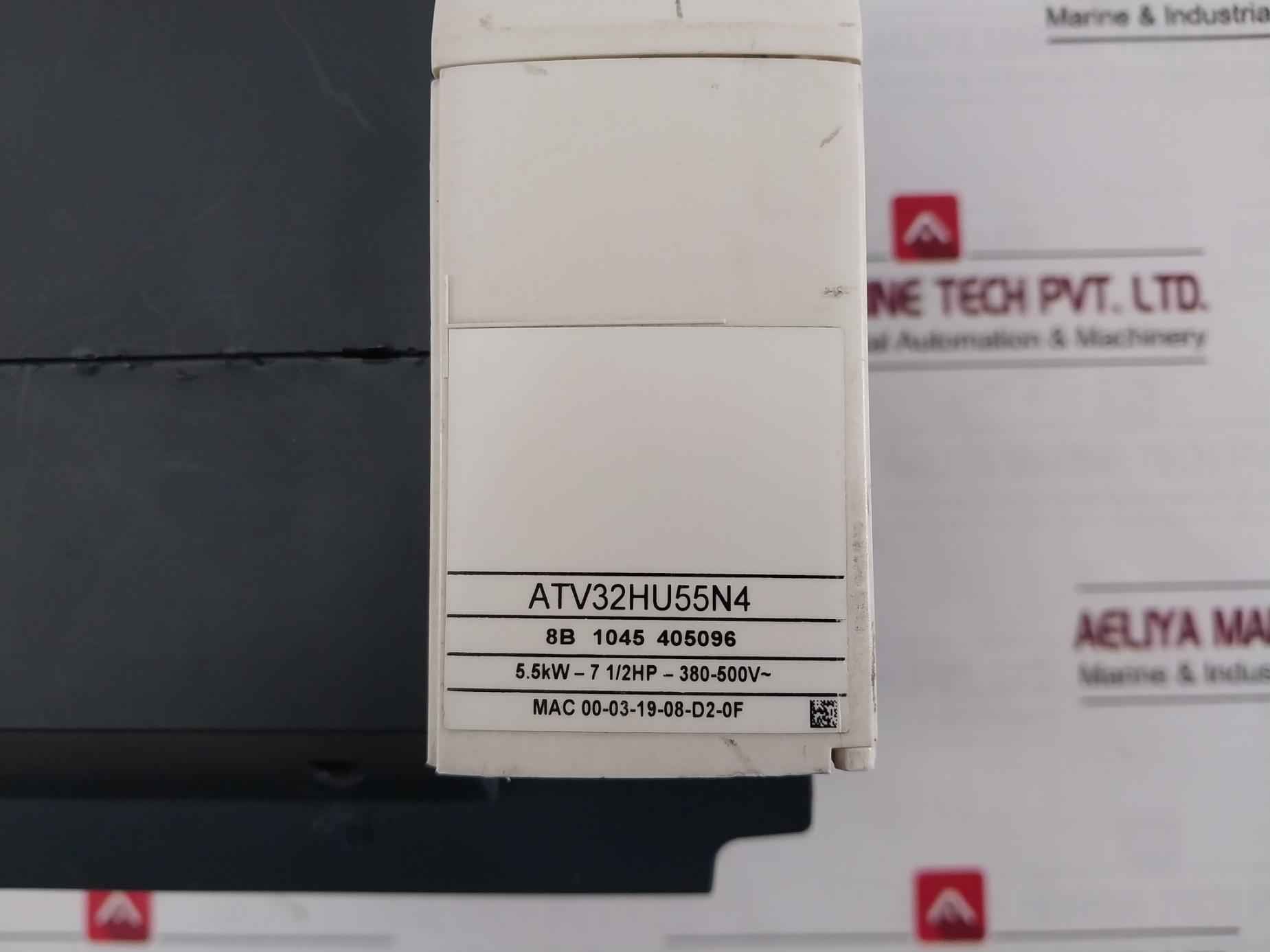 Schneider Electric Atv32Hu55N4 Variable Speed Drive 5.5Kw-7 1/2 Hp 380-500V~