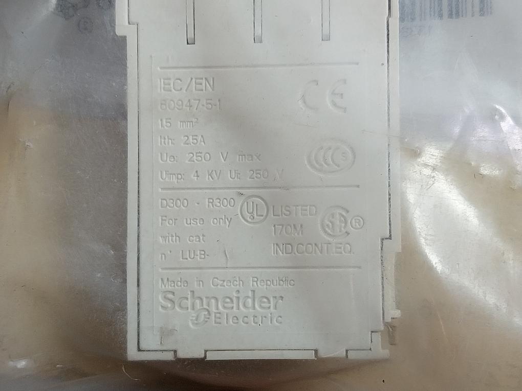 Schneider Electric Auxiliary Contact Block 250V Lua1C20