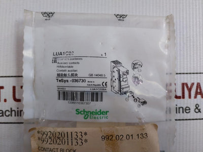 Schneider Electric Auxiliary Contact Block 250V Lua1C20