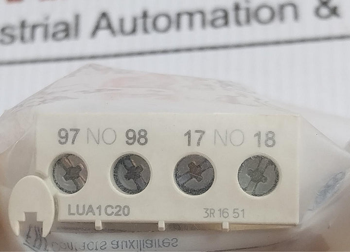 Schneider Electric Auxiliary Contact Block 250V Lua1C20