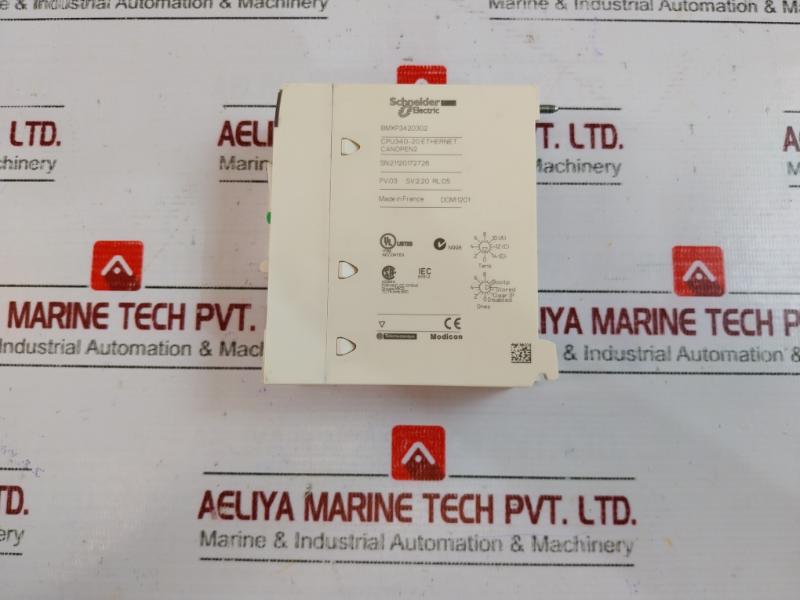 Schneider Electric Bmxcps2010 Plc Power Supply With Discrete I/O Module