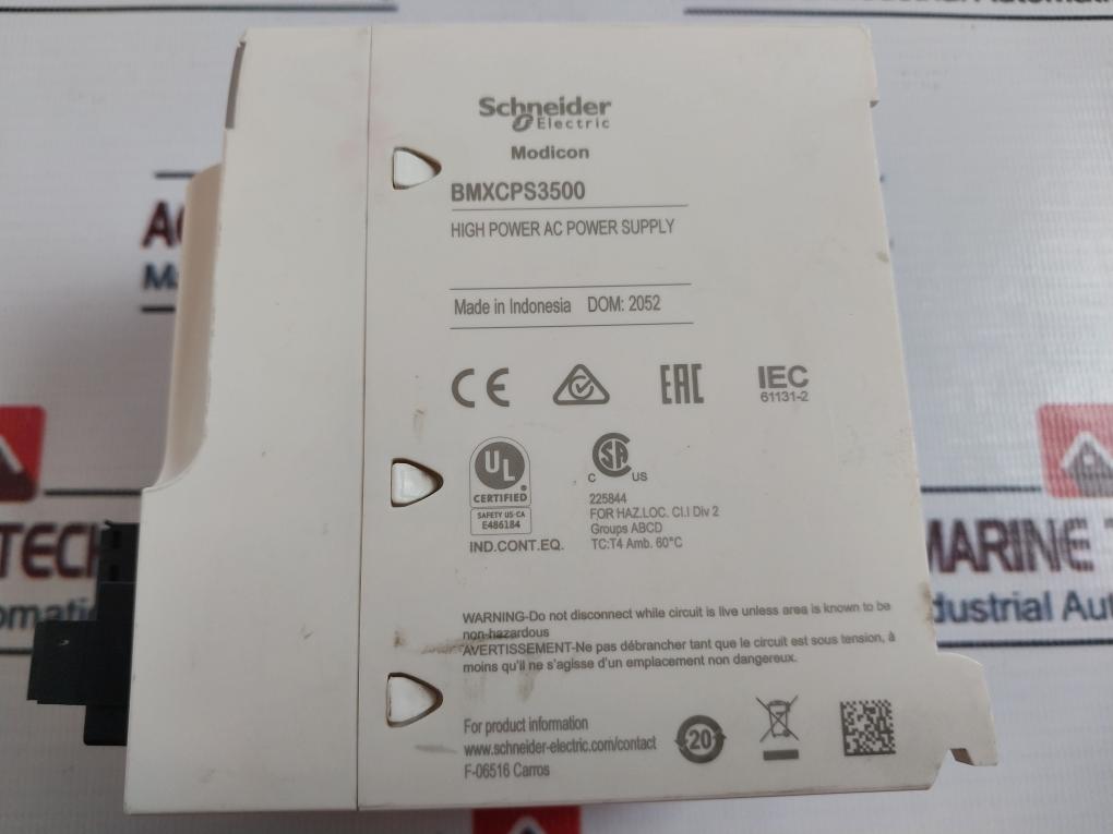 Schneider Electric Bmxcps3500 Power Supply Module