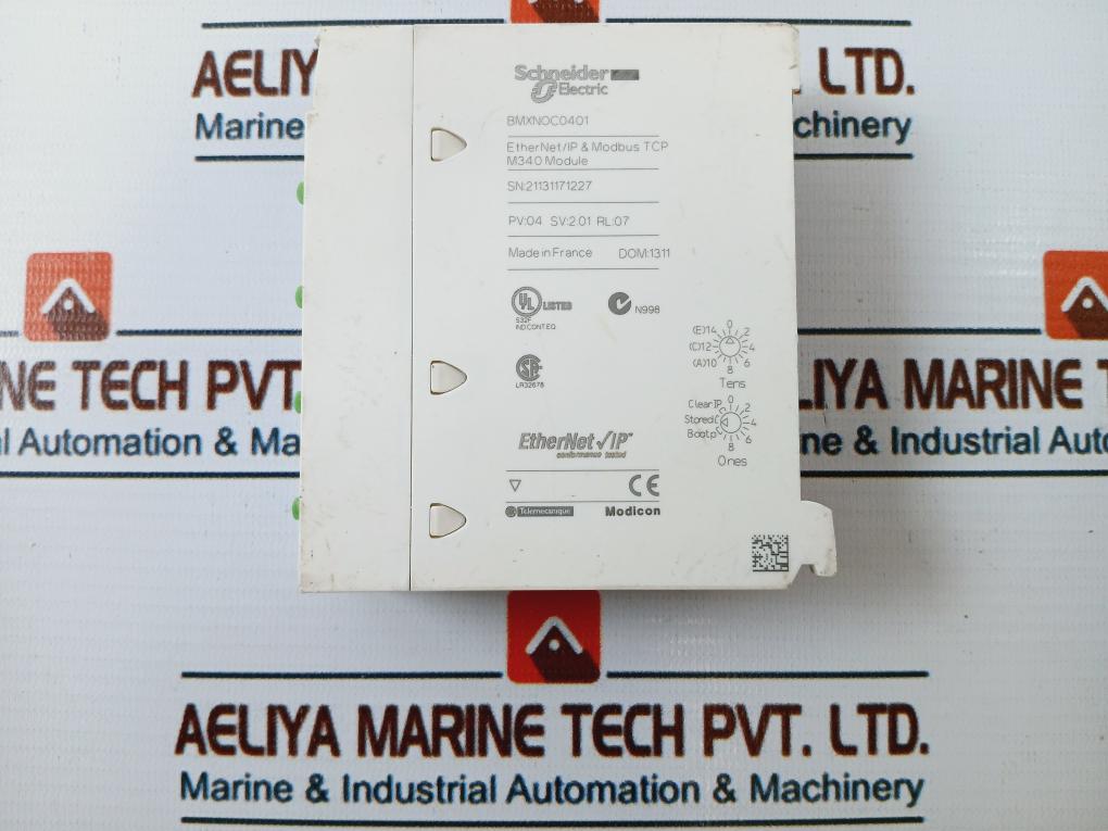 Schneider Electric BMXNOC0401 Ethernet TCP/IP Network Module M340
