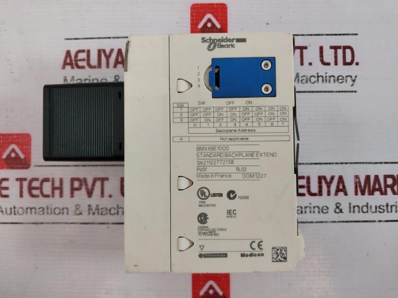 Schneider Electric Bmxxbe1000 Standard Backplane And Extend Xbe1000