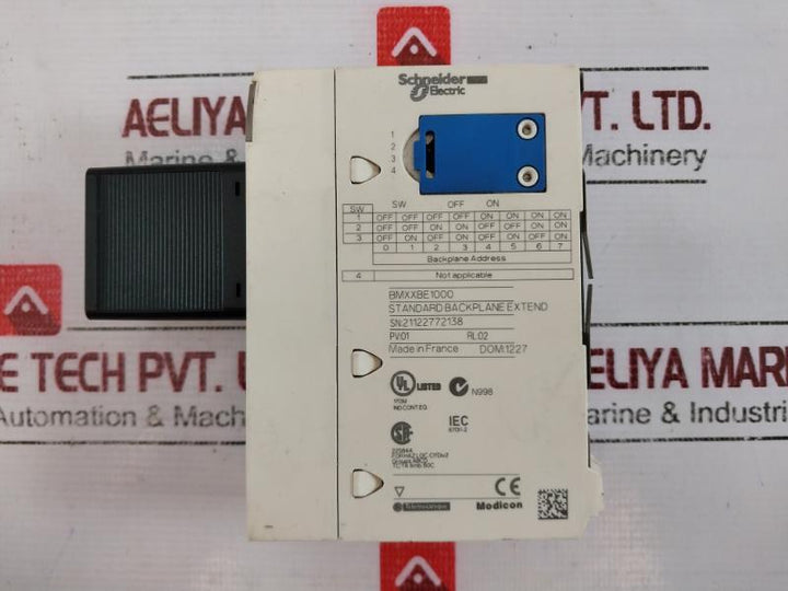 Schneider Electric Bmxxbe1000 Standard Backplane And Extend Xbe1000