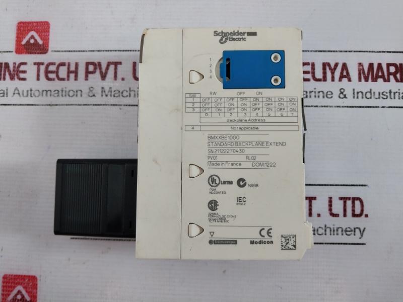 Schneider Electric Bmxxbe1000 Standard Backplane Extend Tsxtlyex Xbe1000