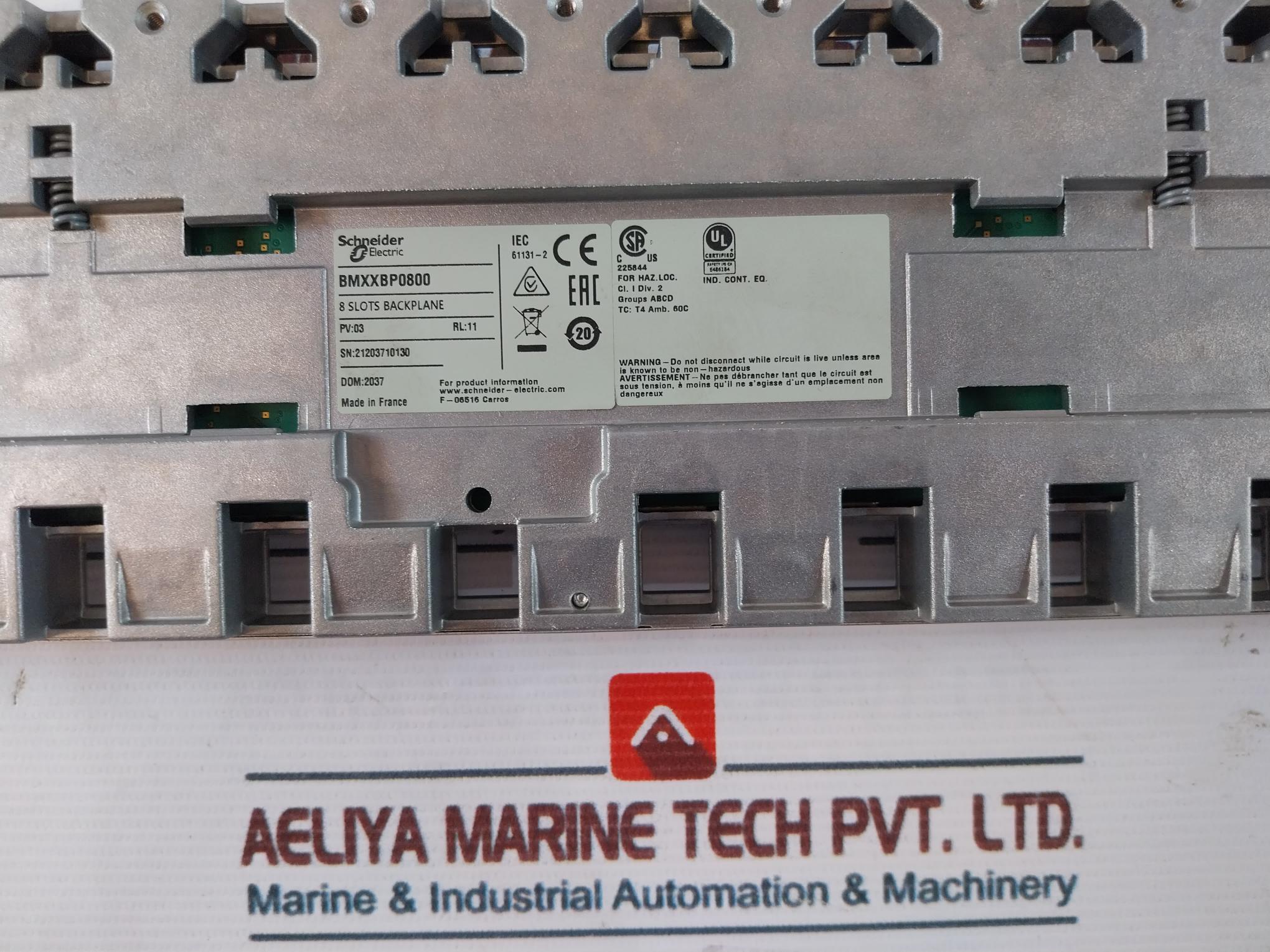 Schneider Electric Bmxxbp0800 Rack Modicon