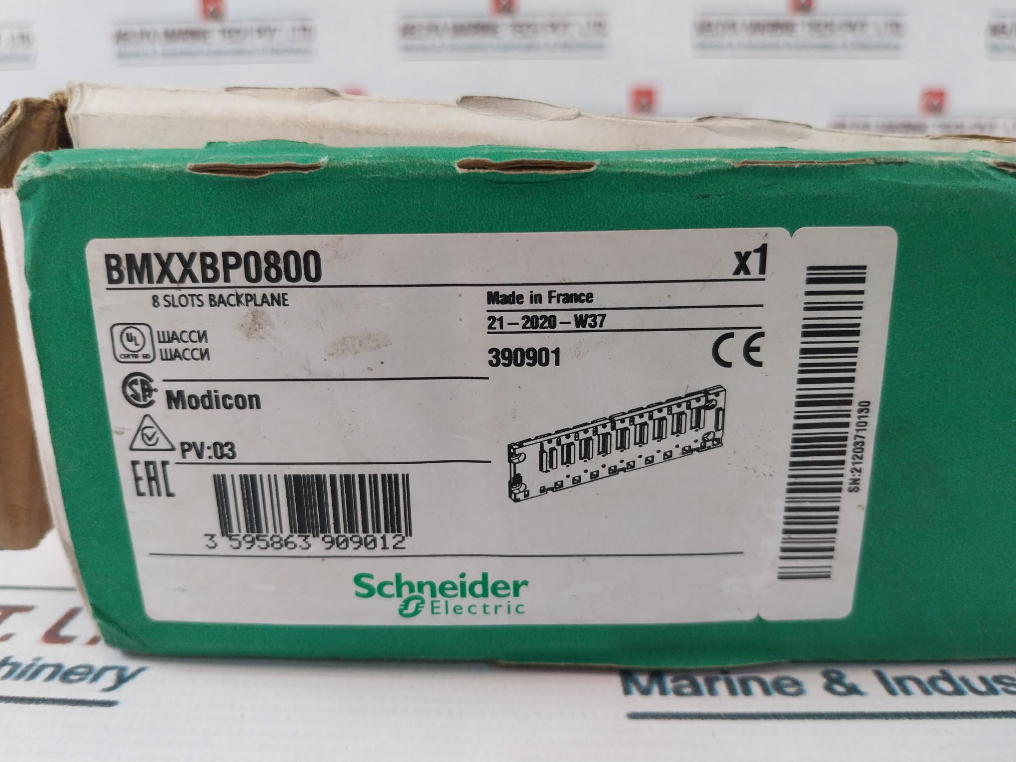 Schneider Electric Bmxxbp0800 Rack Modicon