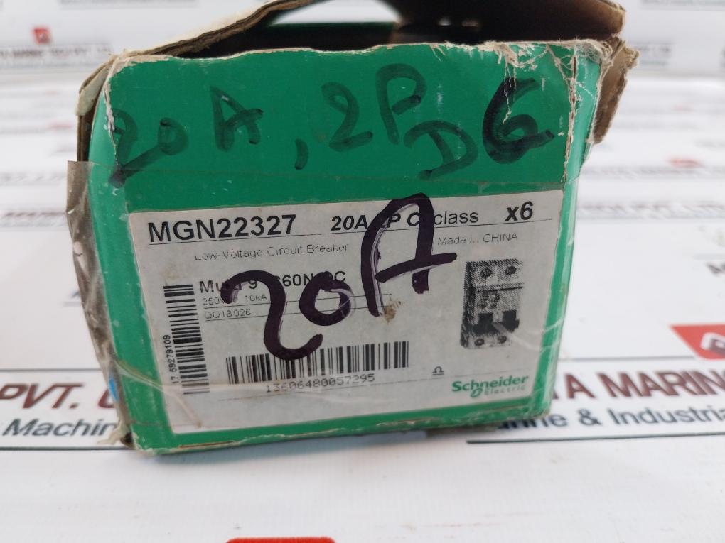 Schneider Electric C60N-dc Low-voltage Circuit Breaker 20A