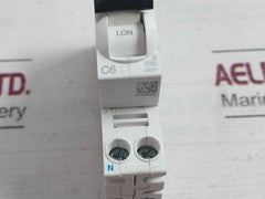 Schneider Electric C6 Miniature Circuit Breaker 230V 4Kv 6000A 50Hz