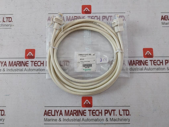 Schneider Electric Cable-rj45-003 Communication Cable For Eocr 3M 155Mhz Vdsl